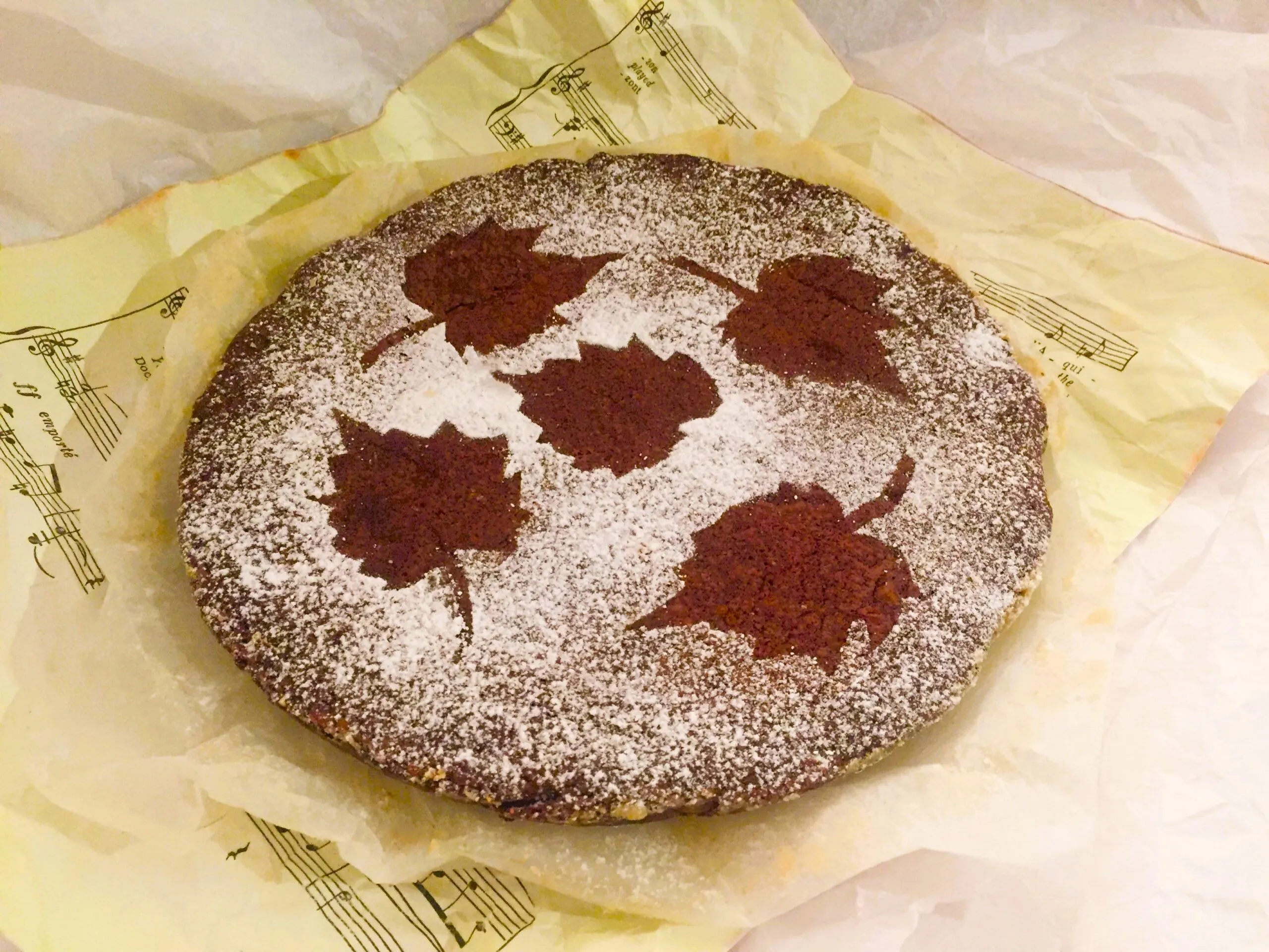 Dark Chocolate Brownie Cake