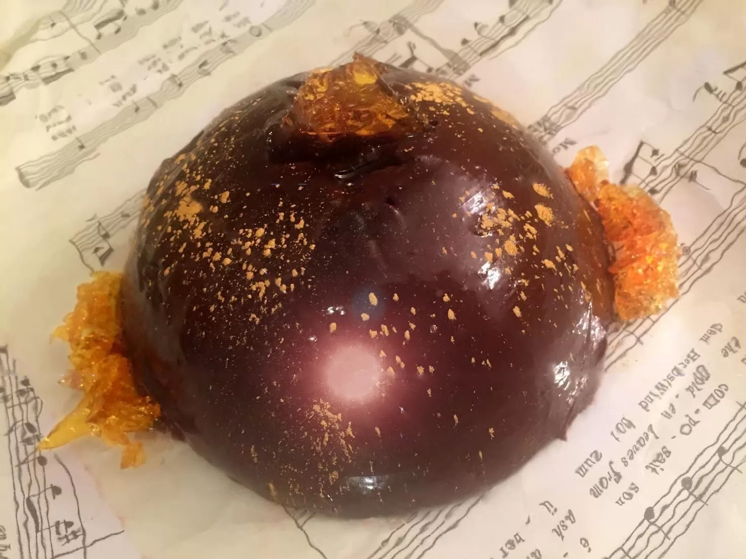 Dark Chocolate With Whiskey and Caramel