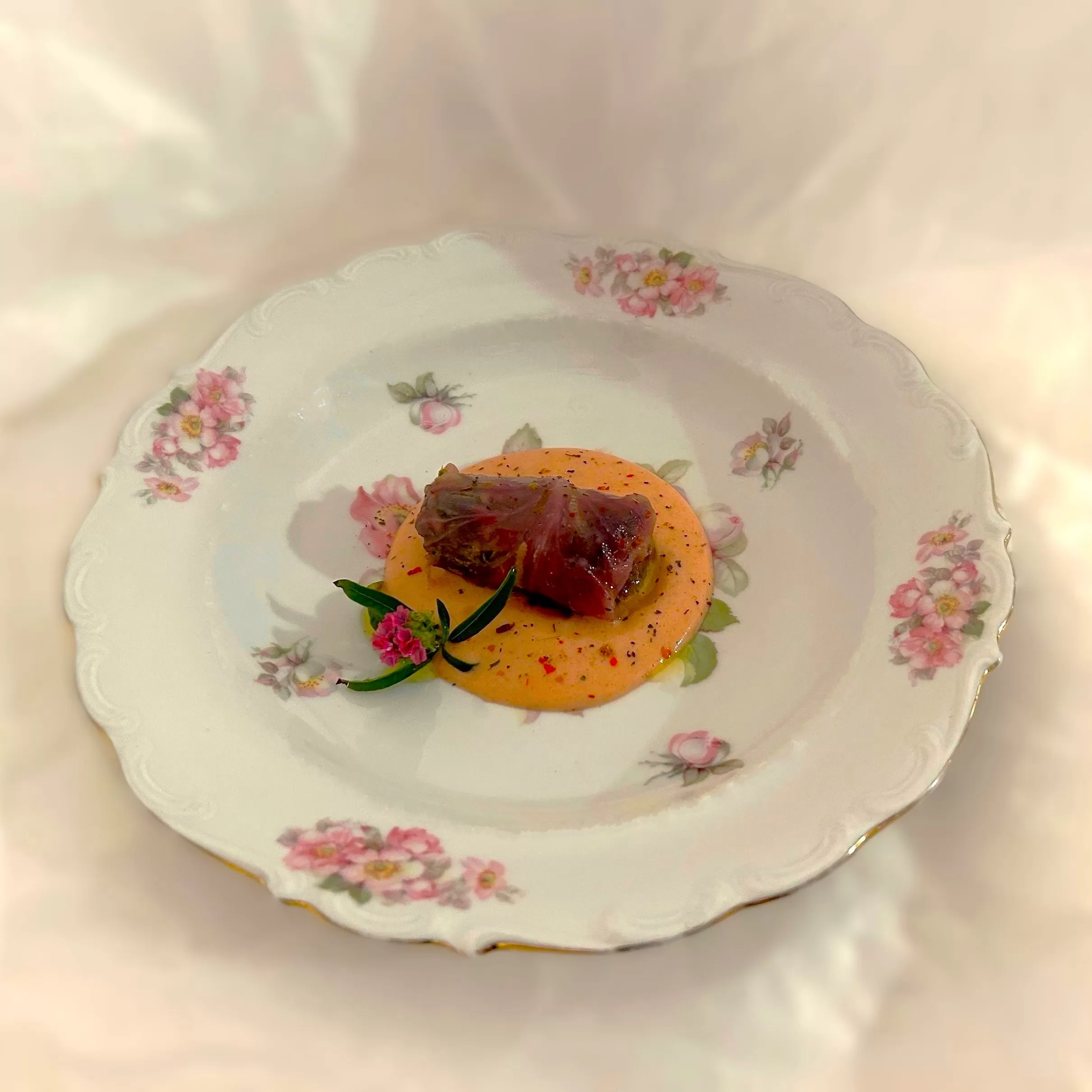 Stuffed Red Cabbage Leaves