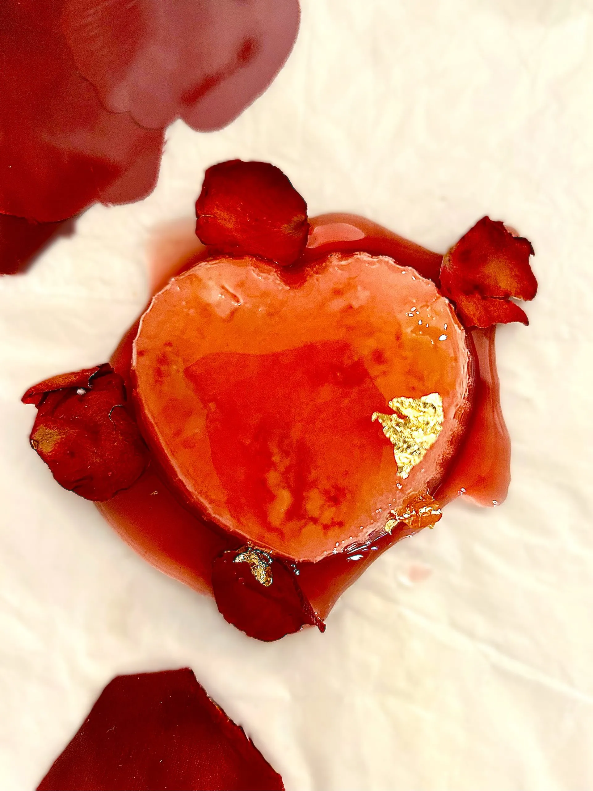 Valentine’s Rose Petal Sorbet